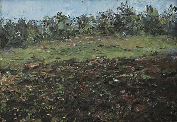 Рыбченков Борис Фёдорович. Башкирская земля. Этюд 